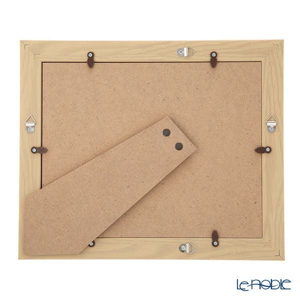 京七宝額（アートSHIPPO） サンタ 額30×25cm アイボリーゴールドデコ※額縁のデザインや色が入荷時期により多少異なる場合があります。※