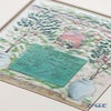 京七宝額（アートSHIPPO） グリーンボード 額30×30cm チーク※額縁のデザインや色が入荷時期により多少異なる場合があります。※