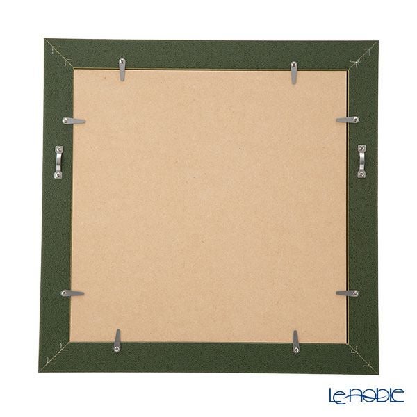 京七宝額（アートSHIPPO） 窓辺のワイン 額30×30cm パールライトブルー※額縁のデザインや色が入荷時期により多少異なる場合があります。※