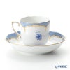 ヘレンド アポニーブルー ブルースケール 00707-0-00 モカカップ＆ソーサー 150ml