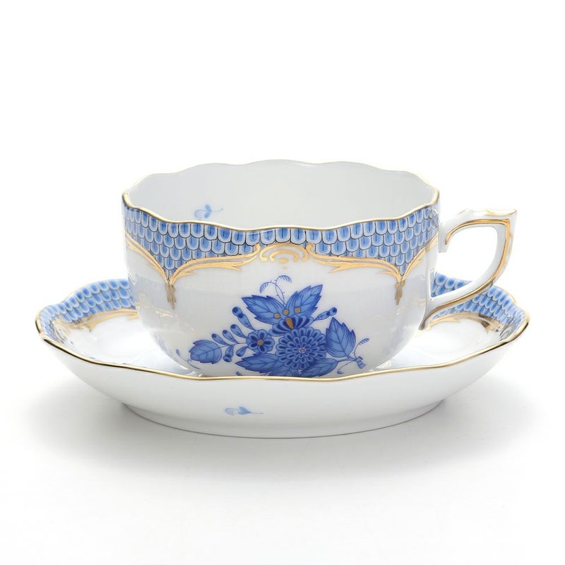 ヘレンド アポニーブルー ブルースケール 000724-0-00 ティーカップ＆ソーサー 200ml