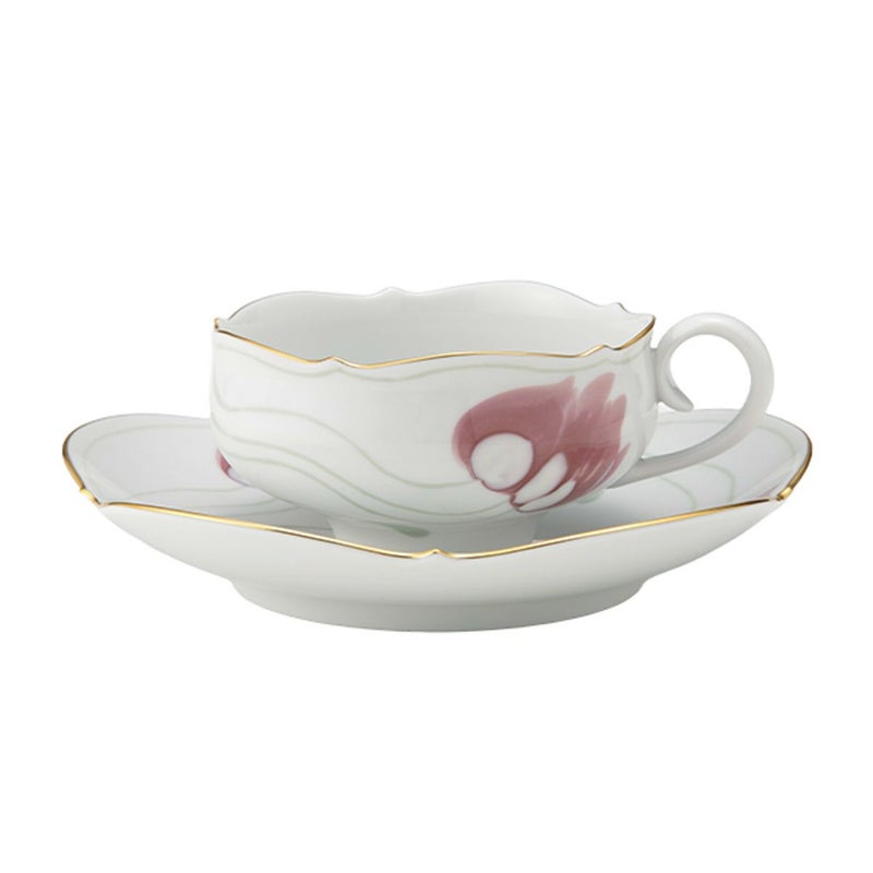 マイセン（Meissen） 風の花 660410／23633 ティーカップ＆ソーサー 150ml