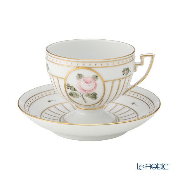 ヘレンド ウィーンのバラ ゴールド ティーカップ＆ソーサー 04459-0-00