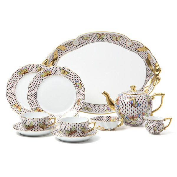 ヘレンド (HEREND) フェリシティ VHSP18VT ティーセット LE200 世界限定生産200点