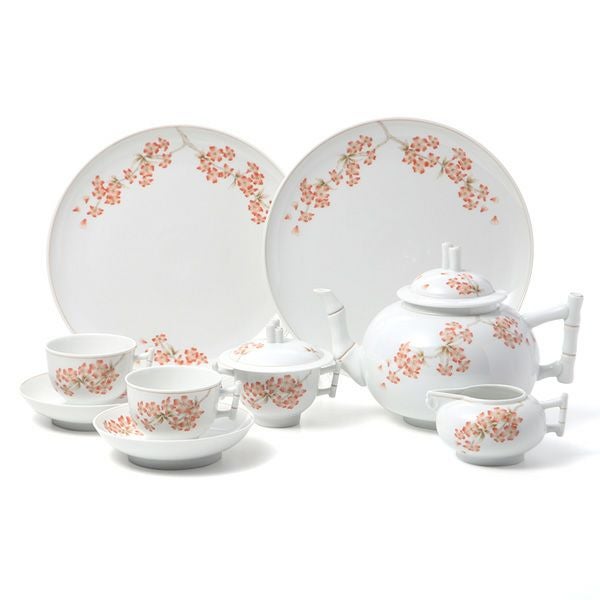 ヘレンド (HEREND) チェリーブロッサム 桜 CERIG ティーセット LE100 世界限定生産100点