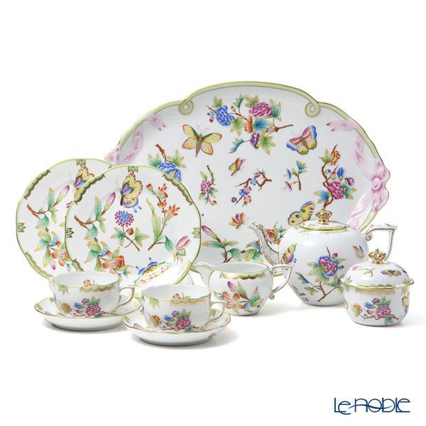 ヘレンド (HEREND) クラウンオブヴィクトリア VICTVT ティーセット LE200 世界限定生産200点