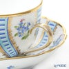 ヘレンド 忘れな草 ターコイズ MYTTQ ティーカップ＆ソーサー 01726-0-00