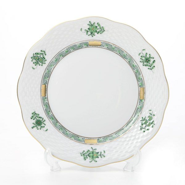 ヘレンド (HEREND) アポニーグリーンシンプル ASV-CH 00517-0-00 プレート 19cm