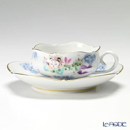 マイセン（Meissen） ミッドサマー・ナイトドリーム 680691／23633 ティーカップ＆ソーサー 150ml Motiv No.1