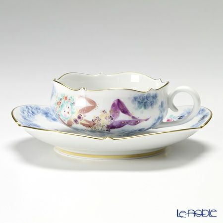 マイセン（Meissen） ミッドサマー・ナイトドリーム 680691／23633 ティーカップ＆ソーサー 150ml Motiv No.4