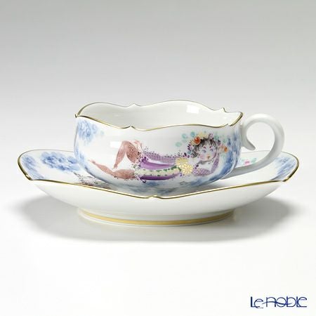 マイセン（Meissen） ミッドサマー・ナイトドリーム 680691／23633 ティーカップ＆ソーサー 150ml Motiv No.5