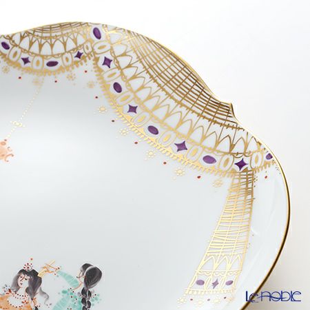マイセン（Meissen） アラビアンナイト 680710／23501／01 プレート 18cm Motiv No.1