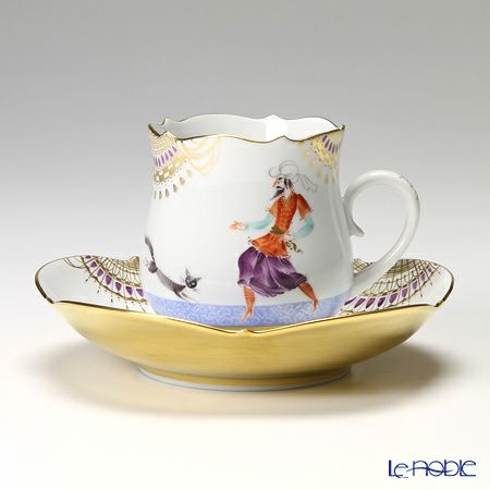 マイセン（Meissen） アラビアンナイト 680710／23582 コーヒーカップ＆ソーサー 150ml Motiv No.7