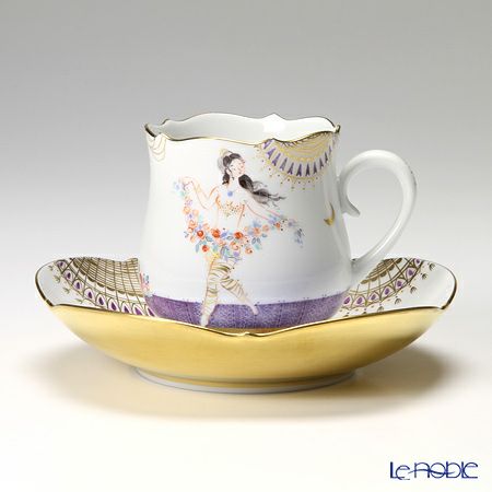 マイセン（Meissen） アラビアンナイト 680710／23582 コーヒーカップ＆ソーサー 150ml Motiv No.9