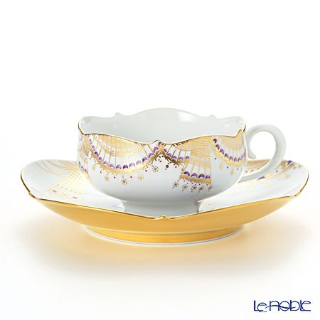 マイセン（Meissen） アラビアンナイト 680710／23633 ティーカップ＆ソーサー 150ml Motiv No.2