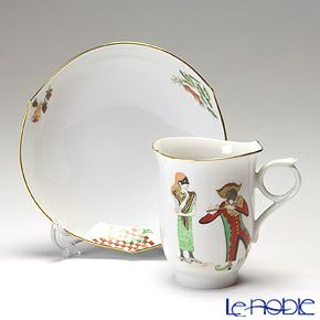 マイセン（Meissen） ベニスへの旅 コーヒーカップ＆ソーサー 180ml Motiv No.5