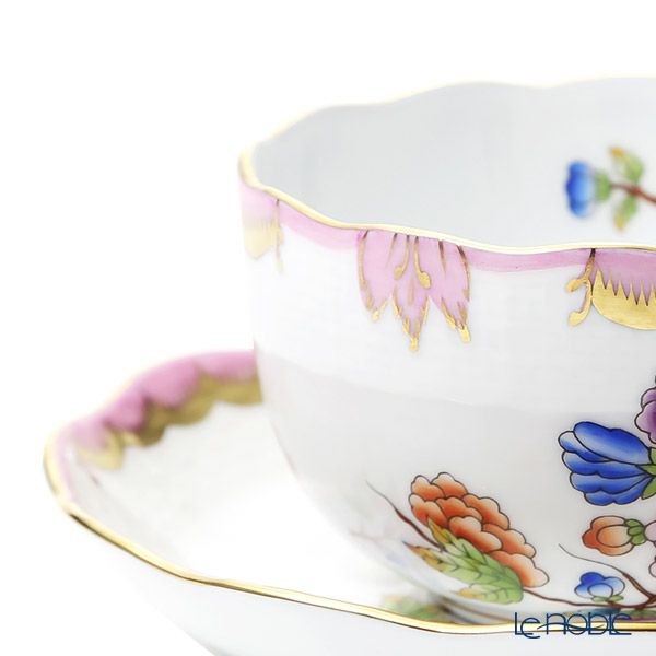 ヘレンド (HEREND) VBO-Y2 00724-0-00 ティーカップ＆ソーサー 200ml ライトピンク