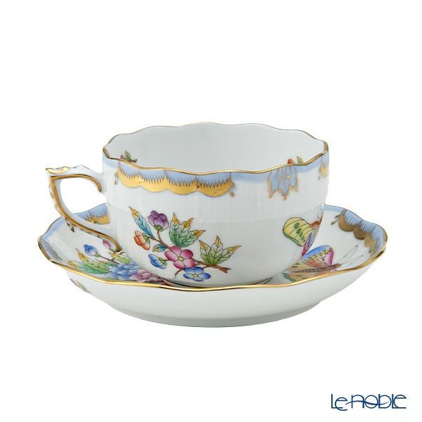 ヘレンド VBO-Y6 00724-0-00 ティーカップ＆ソーサー 200ml ライトブルー