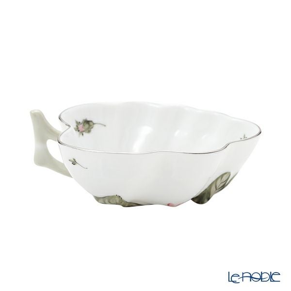 ヘレンド ウィーンのバラ プラチナシンプル VGRS-PT 00492-0-00 オープンシュガー 10.5cm