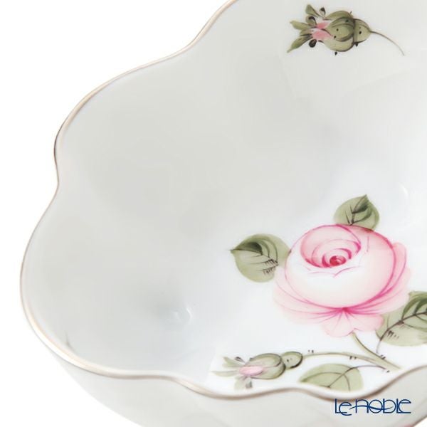 ヘレンド ウィーンのバラ プラチナシンプル VGRS-PT 00492-0-00 オープンシュガー 10.5cm