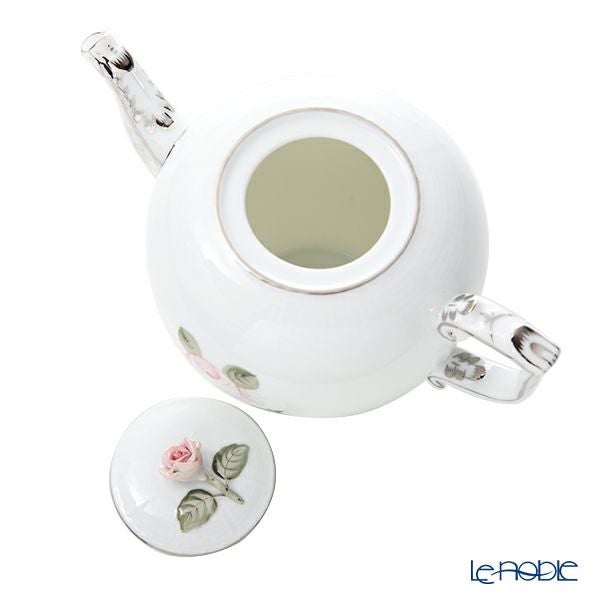 ヘレンド ウィーンのバラ プラチナシンプル VGRS-PT 00606-0-09 ティーポット ローズ 800ml