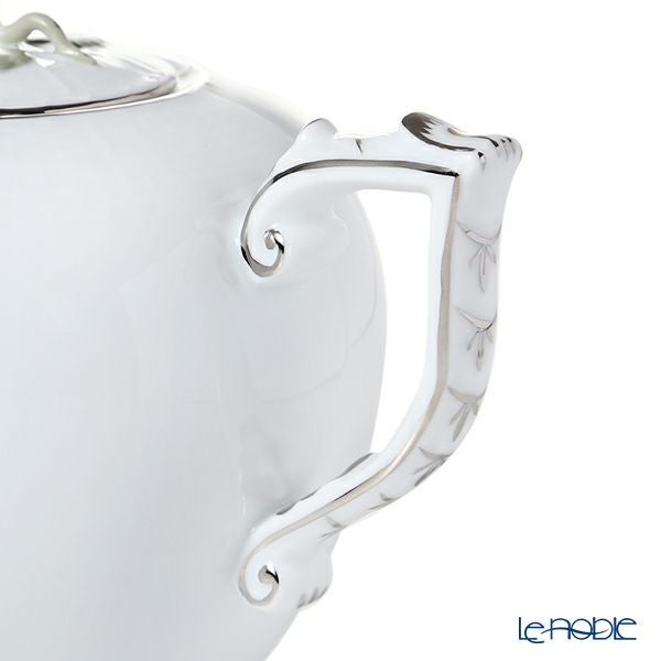 ヘレンド ウィーンのバラ プラチナシンプル VGRS-PT 00606-0-09 ティーポット ローズ 800ml