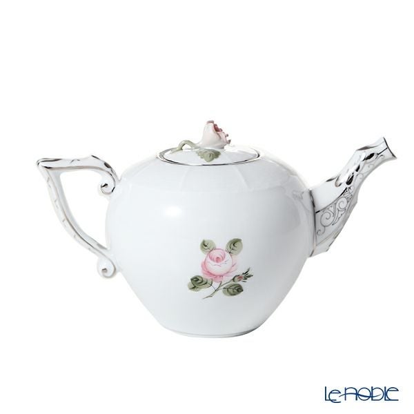 ヘレンド ウィーンのバラ プラチナシンプル VGRS-PT 00608-0-09 ティーポット ローズ 400ml