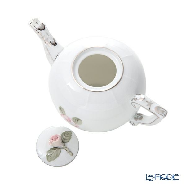 ヘレンド ウィーンのバラ プラチナシンプル VGRS-PT 00608-0-09 ティーポット ローズ 400ml