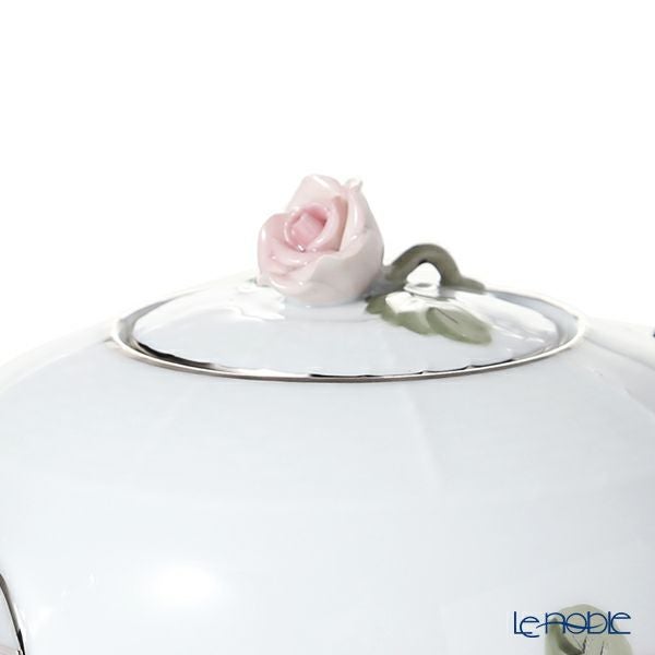 ヘレンド ウィーンのバラ プラチナシンプル VGRS-PT 00608-0-09 ティーポット ローズ 400ml