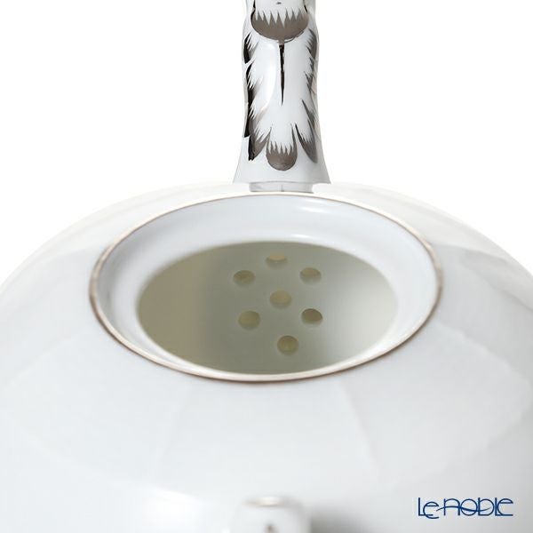 ヘレンド ウィーンのバラ プラチナシンプル VGRS-PT 00608-0-09 ティーポット ローズ 400ml