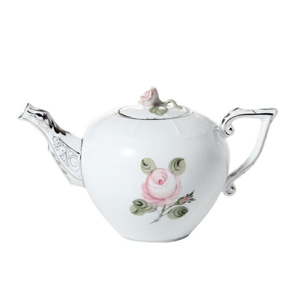 ヘレンド ウィーンのバラ プラチナシンプル VGRS-PT 00608-0-09 ティーポット ローズ 400ml