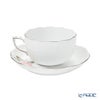 ヘレンド ウィーンのバラ プラチナシンプル VGRS-PT 00724-0-00 ティーカップ＆ソーサー 200ml