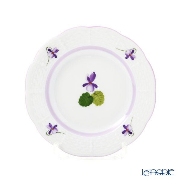 ヘレンド (HEREND) バイオレット（ライラック） VIOLETL 00512-0-00 プレート 12.5cm