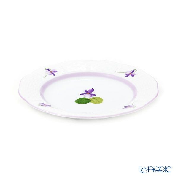 ヘレンド (HEREND) バイオレット（ライラック） VIOLETL 00512-0-00 プレート 12.5cm