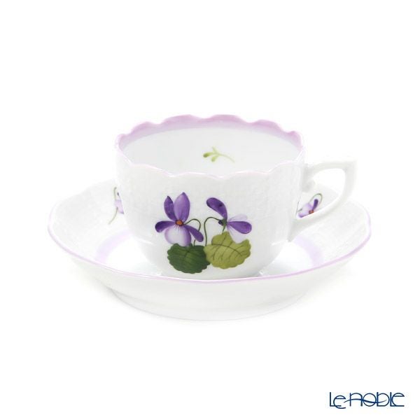 ヘレンド バイオレット（ライラック） VIOLETL 00711-0-00 モカカップ＆ソーサー 100ml