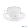 ヘレンド (HEREND) バイオレット（ライラック） VIOLETL 00730-0-00 ティーカップ＆ソーサー（兼用） 200ml