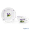 ヘレンド (HEREND) バイオレット（ライラック） VIOLETL ティーカップ＆ソーサー ロウ 00734-0-00