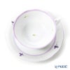 ヘレンド (HEREND) バイオレット（ライラック） VIOLETL ティーカップ＆ソーサー ロウ 00734-0-00