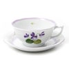 ヘレンド (HEREND) バイオレット（ライラック） VIOLETL ティーカップ＆ソーサー ロウ 00734-0-00