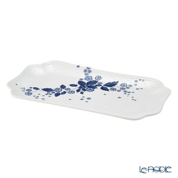 ウェッジウッド（Wedgwood） ストロベリーブルームインディゴ フィッシュディッシュ 26cm