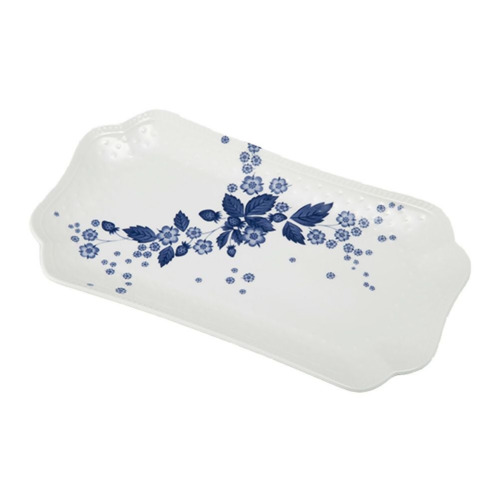 ウェッジウッド（Wedgwood） ストロベリーブルームインディゴ フィッシュディッシュ 26cm