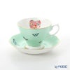 ロイヤル・アルバート ミランダ・カー ブレシング ティーカップ＆ソーサー ＆ プレート 20cm（グリーン）