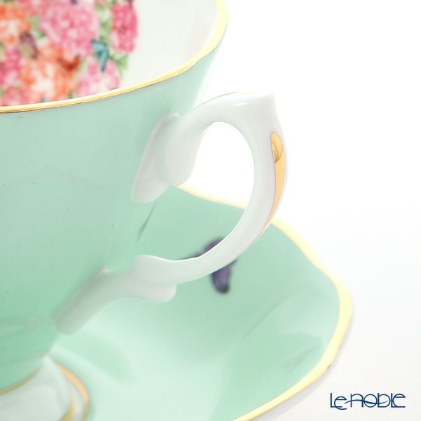 ロイヤル・アルバート ミランダ・カー ブレシング ティーカップ＆ソーサー ＆ プレート 20cm（グリーン）