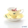ロイヤル・アルバート ミランダ・カー ジョイ ティーカップ＆ソーサー ＆ プレート 20cm（イエロー）