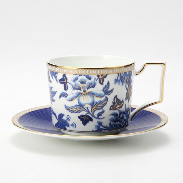 ウェッジウッド　ハイビスカス　食器セット【使用品】 ウェッジウッド（Wedgwood） ハイビスカス ティーカップ＆ソーサー