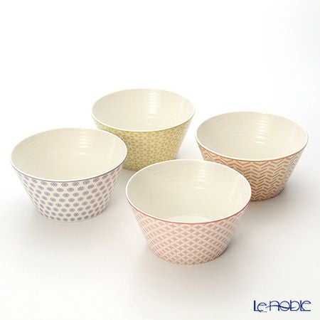 ロイヤル・ドルトン パステル シリアルボウル 15cm（アクセント） 4個セット