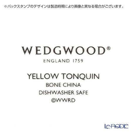 ウェッジウッド（Wedgwood） ワンダーラスト イエロートンキン スクエアトレイ 14.5cm