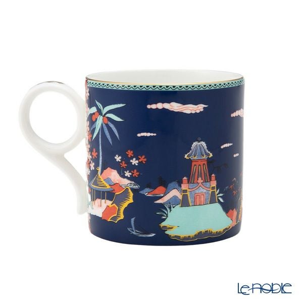 ウェッジウッド（Wedgwood） ワンダーラスト ブルーパゴダ マグ 350ml