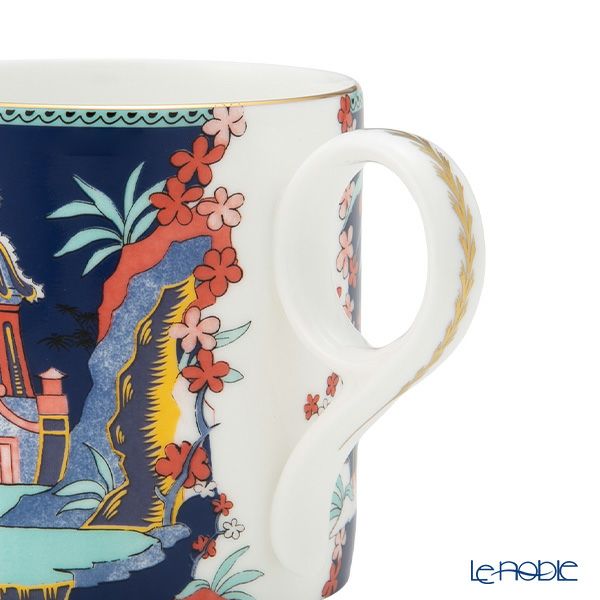 ウェッジウッド（Wedgwood） ワンダーラスト ブルーパゴダ マグ 350ml