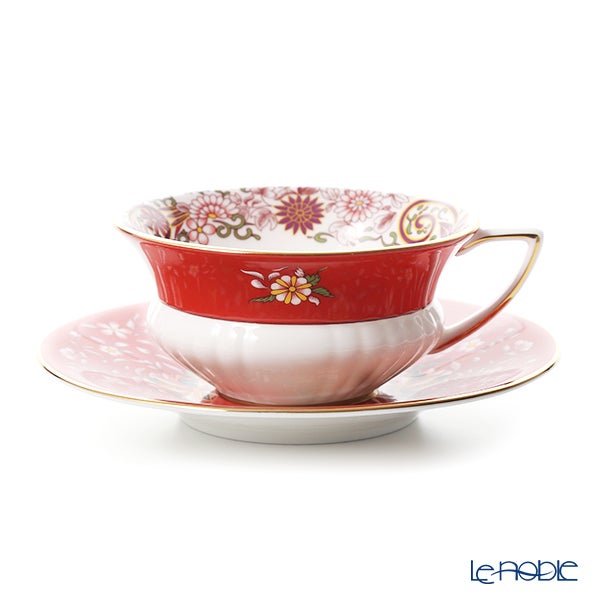 ウェッジウッド（Wedgwood） ワンダーラスト クリムゾンオリエント ティーカップ＆ソーサー